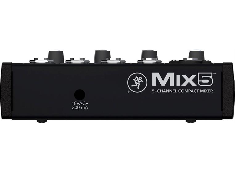 Mackie MIX5 5 kanalers kompakt mikser
